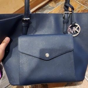 Michael Kors Navy Jet Set Tote
